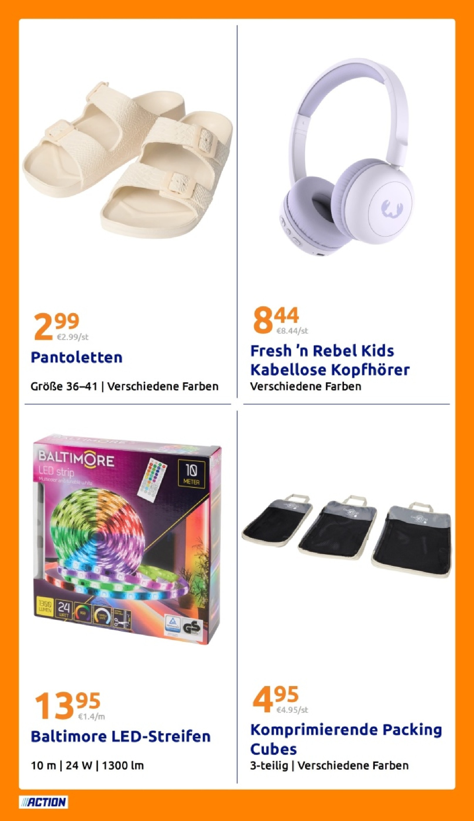 Action Multimedia im Prospekt